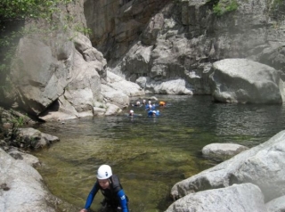 Brief dans le Chassezac